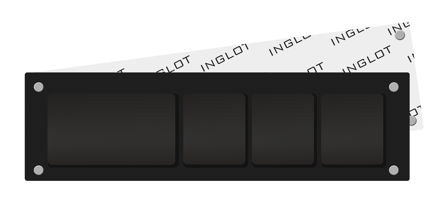 Paleta imantada Freedom System. 3 Sombras + 1 Colorete.