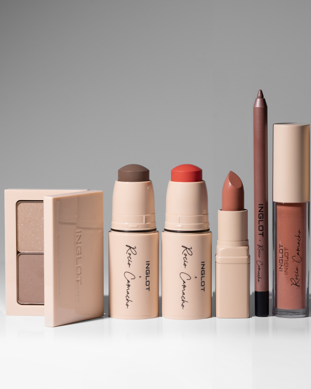 INGLOT x Rocío Camacho Full make up look